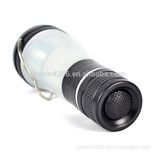 Lantern Zoomable Plastic Camping LED Flashlight
